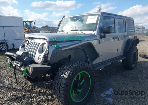 2016 Jeep Wrangler Unlimited Rubicon from USA, damaged, VIN 1C4BJWFG8GL158754